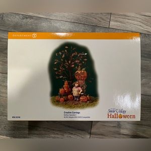 Department 56 Snow Village Halloween Creative Carvings